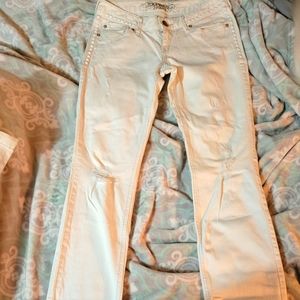 Express jeans size 2 white